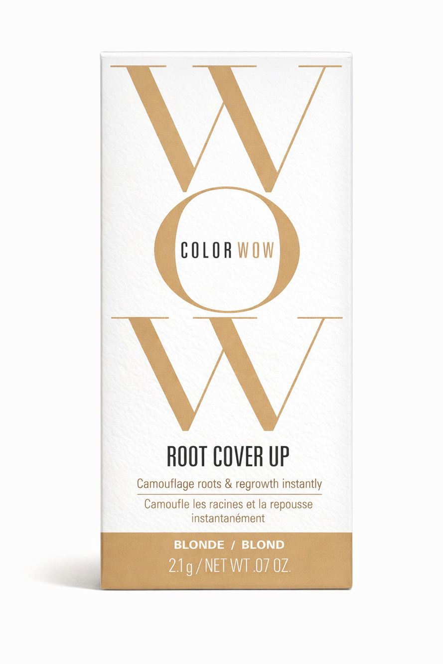 Color Wow Root Cover Up Blonde 0.07 Oz Hair Root Touch Up Powder w/ Brush New